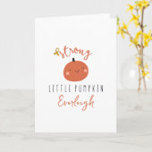 kanker bij kinderen sterke kleine pompoen Aangepas Kaart (Gele Bloem)