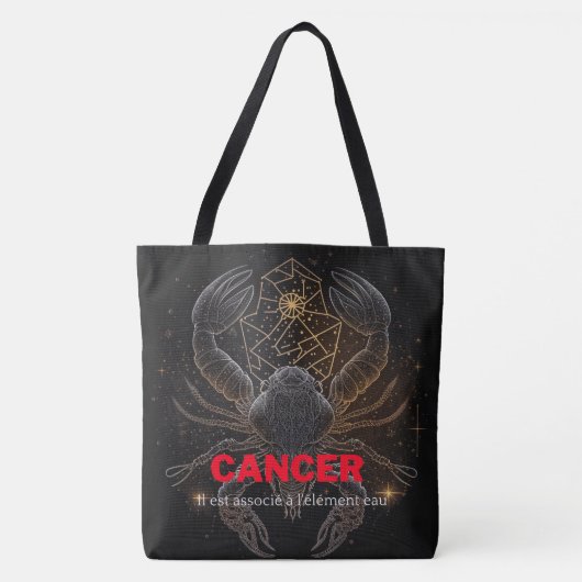 Kanker Boodschappentas Tote Bag (Voorkant)