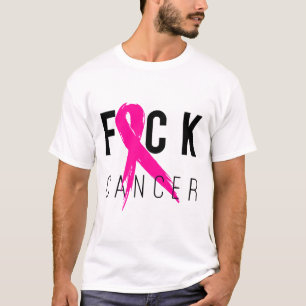 Kanker Borstkanker Bewustzijn Gift Retro Nood T-shirt