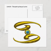 KANKER BRIEFKAART (Voorkant / Achterkant)