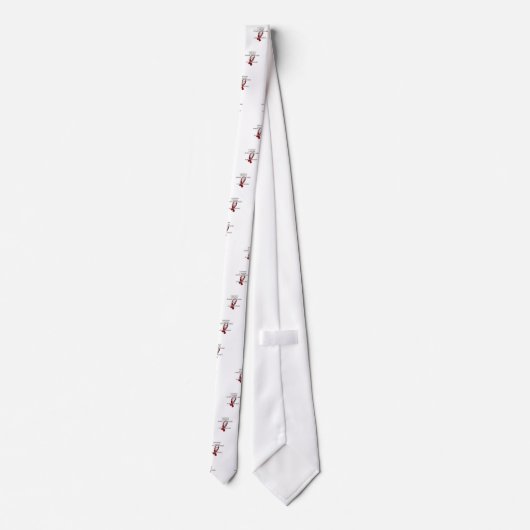 Kanker Bully (Burgundy Ribbon) Stropdas (Achterkant)