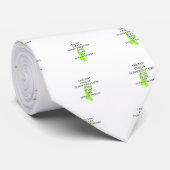 Kanker Bully (Lime Green Ribbon) Stropdas (Opgerold)