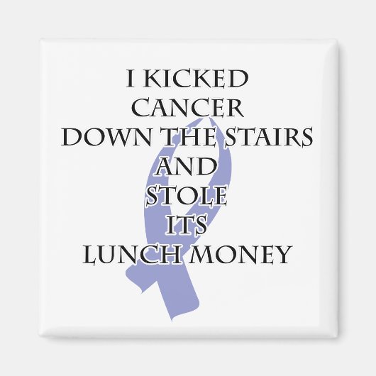 Kanker Bully (Periwinkle Ribbon) Magneet (Voorkant)