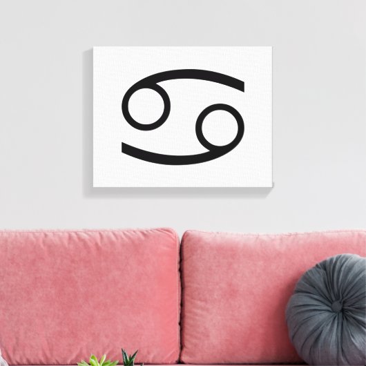 Kanker Canvas Afdruk (Insitu (Woonkamer))