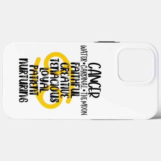 Kanker Case-Mate iPhone Case (Achterkant (horizontaal))