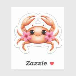 Kanker Celestiaal Dierenriem Sticker - Roze Krab K