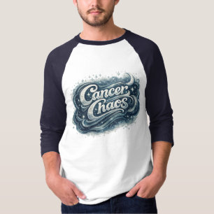 Kanker Chaos Moody Moon Zodiac Astrologie T-shir T-shirt