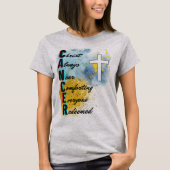 Kanker Christelijk T-shirt (Voorkant)