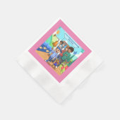 Kanker Cocktail Party Napkins Jubileum Servet (Hoek)