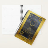 Kanker Dark Zodiac: Tea Tarot Horoscoop Goud Planner (Display)