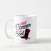 Kanker De Boot Borstkanker Awareness Koffiemok (Links)