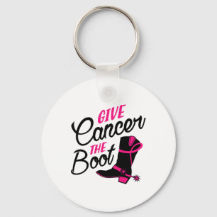 Kanker De Boot Borstkanker Awareness Sleutelhanger