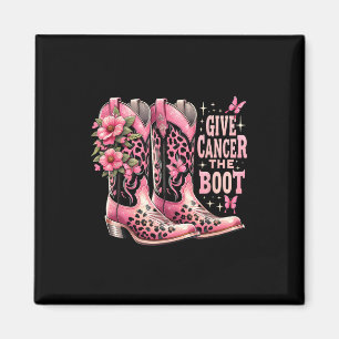 Kanker De Boot Westers Cowgirl Boots Borstkanker Magneet