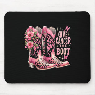 Kanker De Boot Westers Cowgirl Boots Borstkanker Muismat