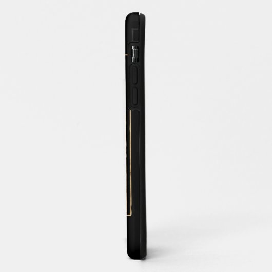 Kanker de krab gehammerde gouden zodiale verjaarda Case-Mate iPhone case (Achterkant/links)