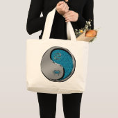 Kanker de Krab Grote Tote Bag (Voorkant (product))