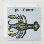 Kanker de krab,  teken van de dierenriem (Voorkant)