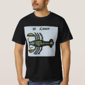 Kanker de krab, teken van de dierenriem t-shirt (Voorkant)