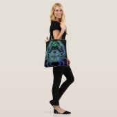 kanker de krab zodiale canvas tas (Op model)