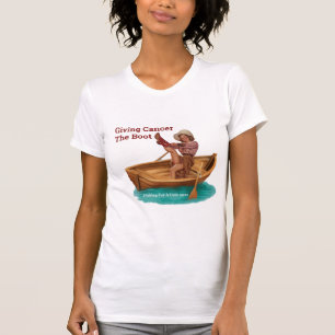 Kanker de laars geven  t-shirt