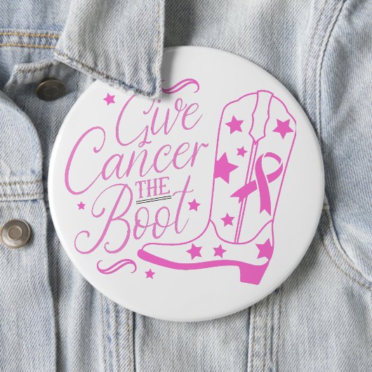 Kanker de Opstartprocedure geven Ronde Button 6,0 Cm (In situ)