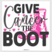 Kanker de Opstartprocedure geven Sticker (Vel)