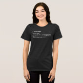 Kanker Definitie Esthetisch Astrologie Cadeau Tri-Blend Shirt (Voorkant volledig)