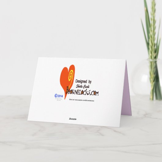 Kanker die van de borst de Roze Kaart van de Engel (Achterkant)