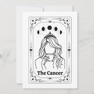 Kanker Dierenriem Custom Tarot Hemels Magisch Leuk Kaart