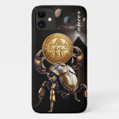 Kanker, dierenriem, goud, geboorte, ontwerp, Case-Mate iPhone case (Achterkant)