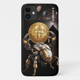 Kanker, dierenriem, goud, geboorte, ontwerp,  Case-Mate iPhone case