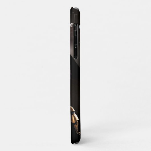 Kanker, dierenriem, goud, geboorte, ontwerp, Case-Mate iPhone case (Achterkant/links)