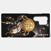 Kanker, dierenriem, goud, geboorte, ontwerp,  samsung galaxy hoesje (Achterkant horizontaal)