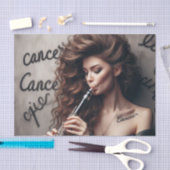 Kanker Dierenriem Muzikant Klarinet Decoupage Tissuepapier (Craft)