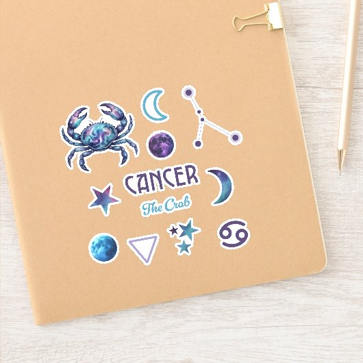 Kanker Dierenriem Sticker Collectie (Notitieboek)