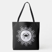 Kanker Dierenriem Teken Krab Kosmische Starburst O Tote Bag (Voorkant)