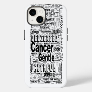 Kanker Dierenriem Woordwolk Inspiratie Hoesje iPhone 14 Hoesje