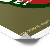 Kanker doodt ~ in de eerste levensfase poster (Hoek)