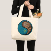 Kanker en Aardaap Grote Tote Bag (Voorkant (product))