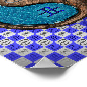 Kanker en aarde os poster (Hoek)