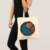 Kanker en aarde os tote bag (Voorkant (product))