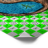 Kanker en aardgeit poster (Hoek)