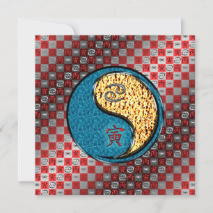 Kanker en brand tijger kaart