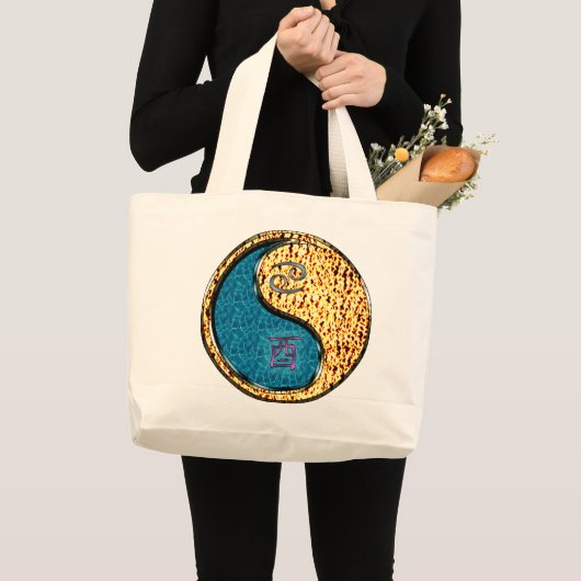 Kanker en brandhaan grote tote bag (Voorkant (product))