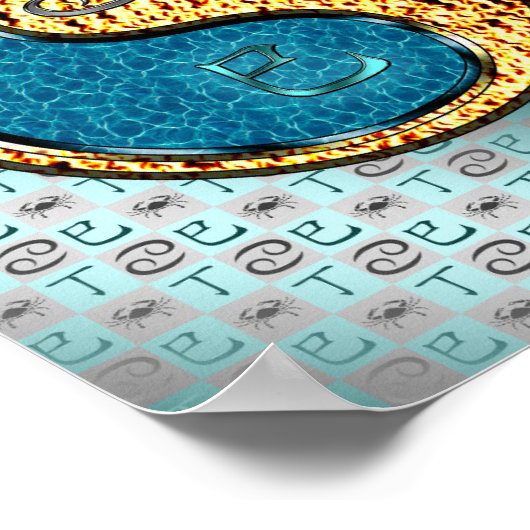 Kanker en brandslang poster (Hoek)