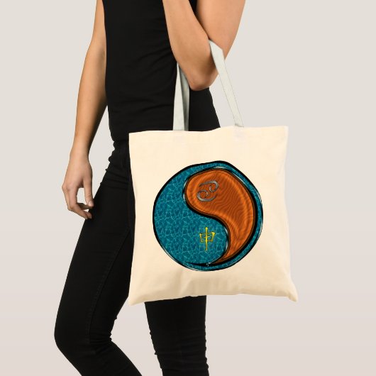 Kanker en houten aap tote bag (Voorkant (product))