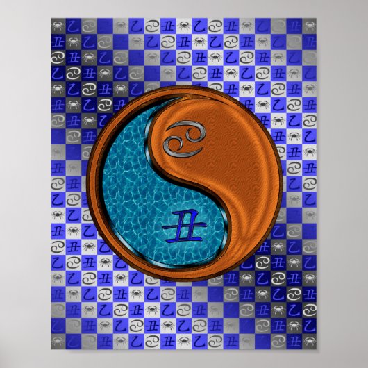 Kanker en houtoos poster (Voorkant)