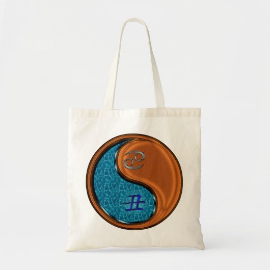 Kanker en houtoos tote bag (Voorkant)