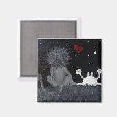 Kanker en Leo Love Magnet (Voorkant / Achterkant)