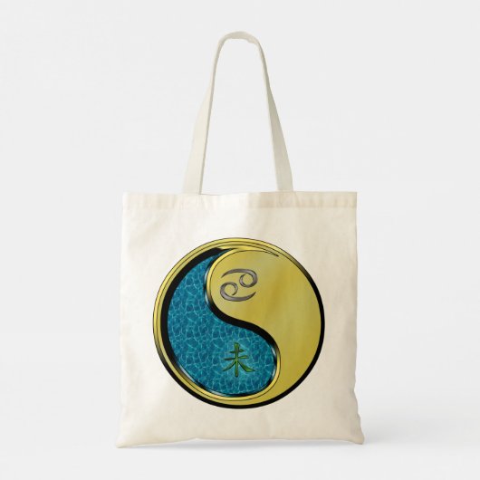 Kanker en metaalgeit tote bag (Achterkant)